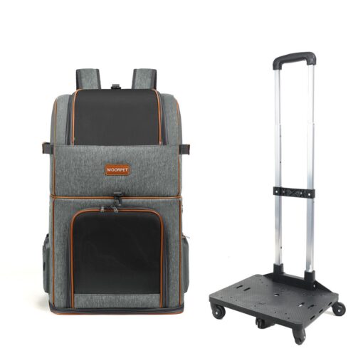 Elosung Foldable Double Layer Pet Carrier – image 2