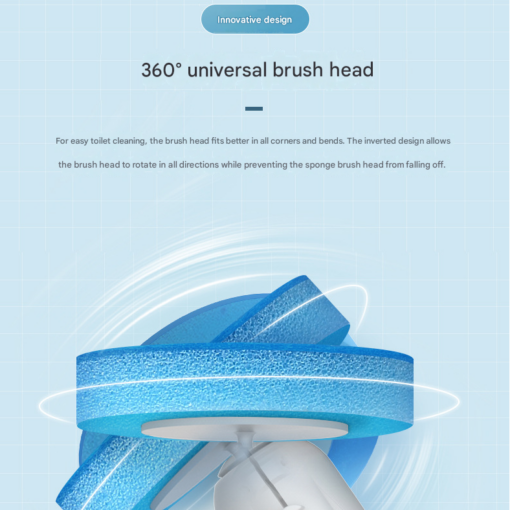 Elosung No Touch Disposable Toilet Brush – image 5