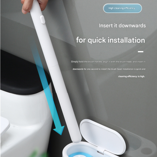 Elosung No Touch Disposable Toilet Brush – image 8