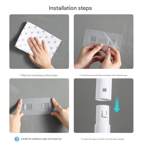 Elosung No Touch Disposable Toilet Brush – image 13