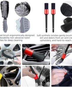 Elosung Car Wash Kit with 9L Collapsible Bucket - Image 5