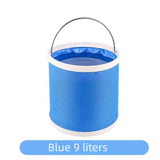 Elosung Car Wash Kit with 9L Collapsible Bucket – image 6