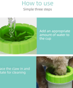 Elosung Pet Cleaning Kit with Paw Cleaner Cup - Image 13