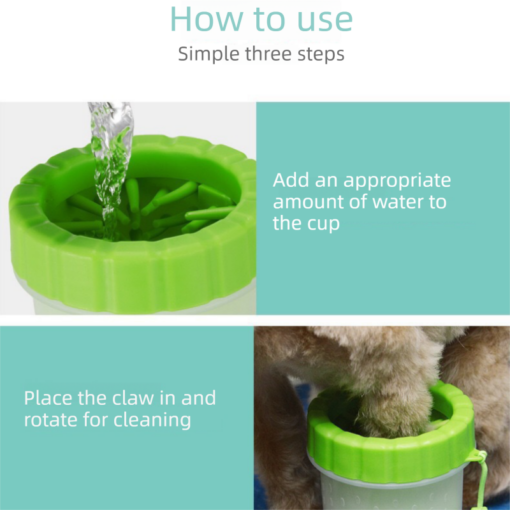 Elosung Pet Cleaning Kit with Paw Cleaner Cup – image 13