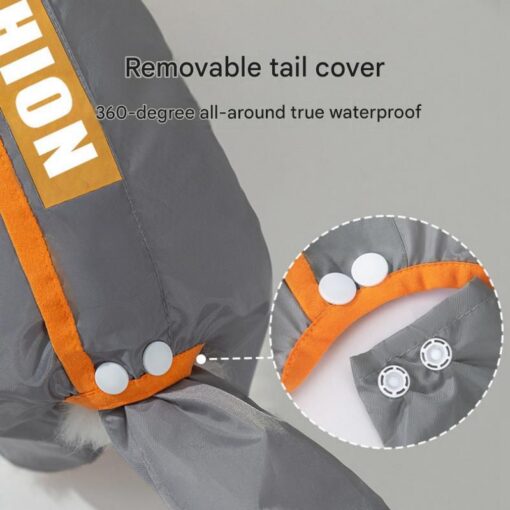 Elosung Dog Rain Gear Set with Waterproof Boots – image 13