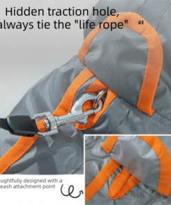 Elosung Dog Rain Gear Set with Waterproof Boots - Image 14