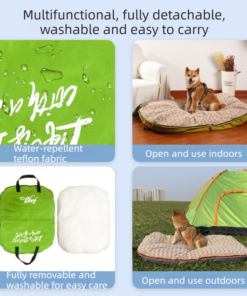Elosung 3-Piece Dog Travel Set with 3m Leash - Image 3
