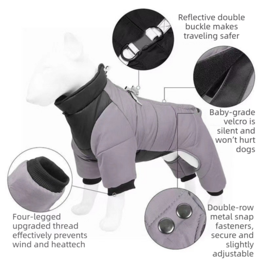 Elosung 3-Piece Dog Travel Set with 3m Leash – image 9