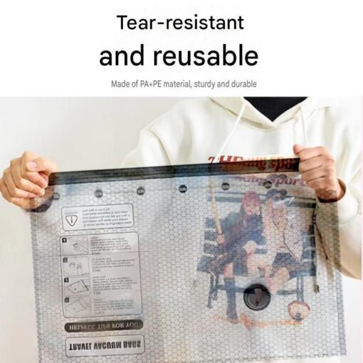 Elosung Vacuum Storage Bags Set, Up to 80% Space Saving – image 7