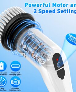 Elosung Wet and Dry Vacuum and Spin Scrubber Combo - Image 10