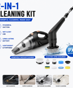 Elosung Cordless Car Vacuum with Spin Scrubber - Image 1