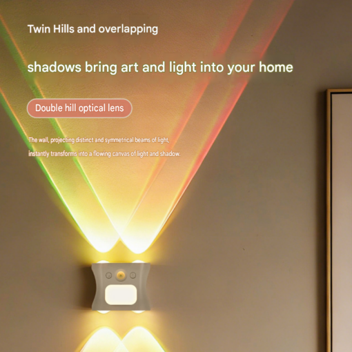 Elosung Rechargeable RGB Motion Sensor Wall Light – image 5