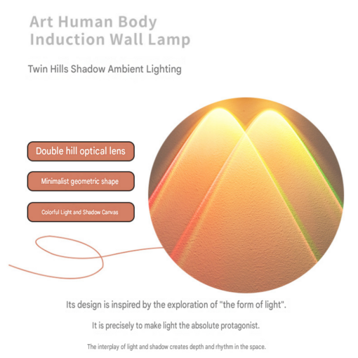 Elosung Rechargeable RGB Motion Sensor Wall Light – image 6