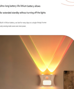 Elosung Rechargeable RGB Motion Sensor Wall Light - Image 9