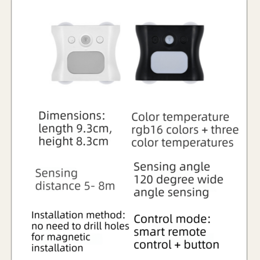 Elosung Camera Humidifier & RGB Wall Lights – image 5