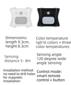 Elosung Smart Atmosphere Set with RGB Wall Lights - Image 5