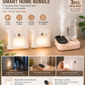Elosung 3 Piece Humidifier & RGB Light Set – image 1