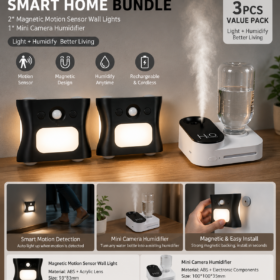 Elosung Humidifier & RGB Motion Light Set – image 1