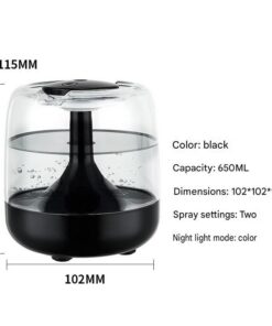 Elosung Nursing Cape & 650ml USB Humidifier Set - Image 13