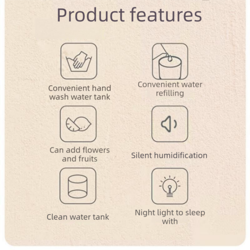 Elosung Winter Comfort Set with 650ml Humidifier – image 12