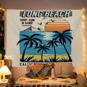 Elosung Vintage Long Beach Wall Hanging – image 1