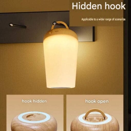 Elosung RGB Rechargeable Night Light and Wall Decor Set – image 4