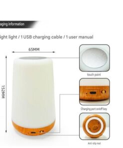 Elosung RGB Rechargeable Night Light and Wall Decor Set - Image 6