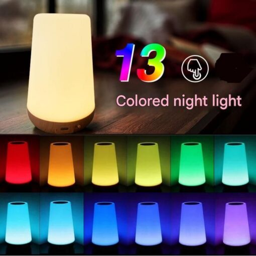 Elosung RGB Rechargeable Night Light and Wall Decor Set – image 7