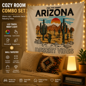 Elosung RGB Night Light & Arizona Wall Decor Set – image 1