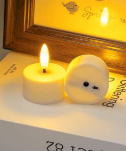 Elosung Birthday Backdrop & Rechargeable LED Candles - Image 7