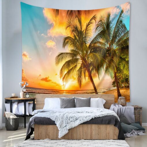 Elosung Coastal Sunset Wall Hanging 150 x 200 cm – image 6