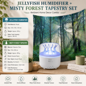 Elosung Jellyfish Humidifier Duo with 280mL Tank – image 1