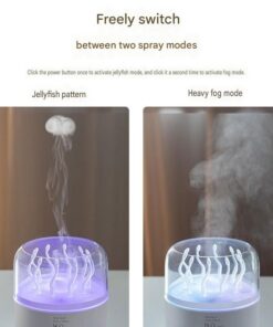Elosung Jellyfish Humidifier Set with Colour Lights - Image 4