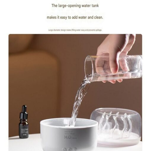 Elosung Jellyfish Humidifier Set with Colour Lights – image 6