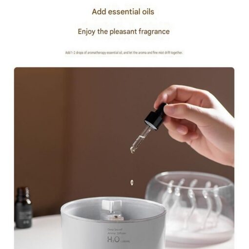 Elosung Jellyfish Humidifier Set with Colour Lights – image 7