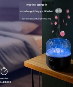 Elosung Jellyfish Humidifier Set with Colour Lights - Image 8