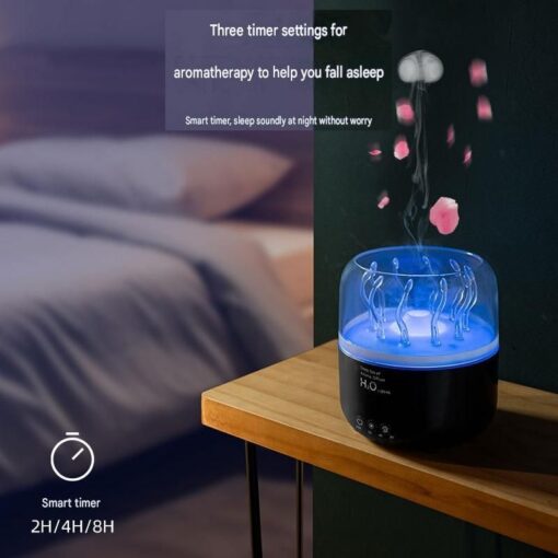 Elosung Jellyfish Humidifier Set with Colour Lights – image 8