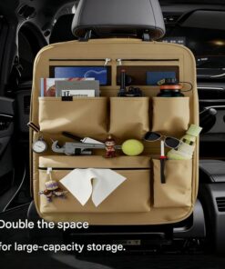 Elosung Car Seat Back Organiser, Water Resistant - Image 4