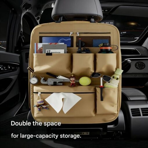 Elosung Car Seat Back Organiser, Water Resistant – image 4