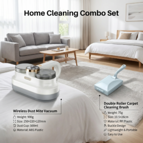 Elosung Cordless Dust Mite Vacuum with UV Light – image 1