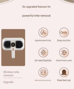 Elosung Cordless Mite Remover and Carpet Sweeper - Image 5