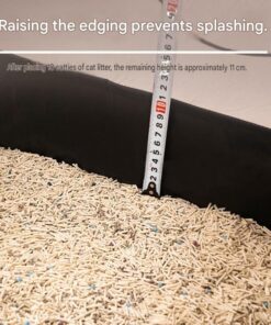 Elosung Portable Cat Litter Kit with Waterproof Liner - Image 8
