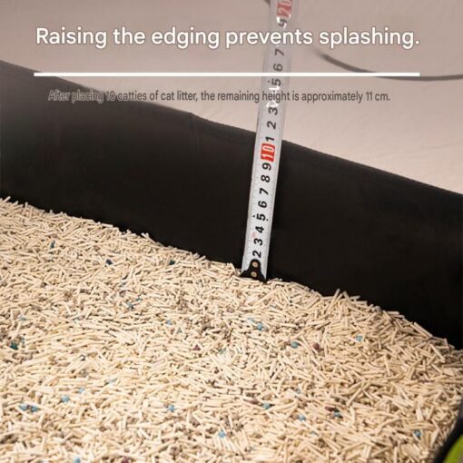Elosung Portable Cat Litter Kit with Waterproof Liner – image 8
