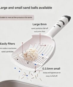 Elosung Portable Cat Litter Kit with Waterproof Liner - Image 12