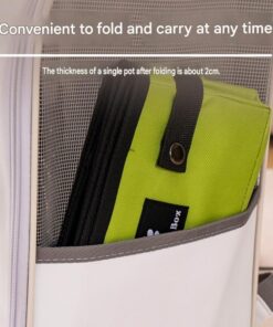 Elosung Portable Cat Litter Box with Waterproof Liner - Image 9