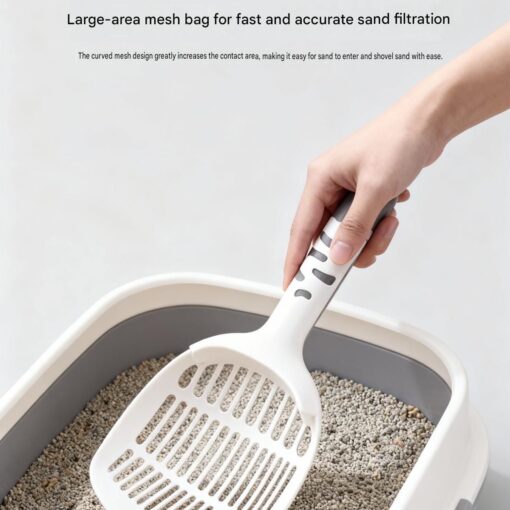Elosung Portable Cat Litter Box with Waterproof Liner – image 11