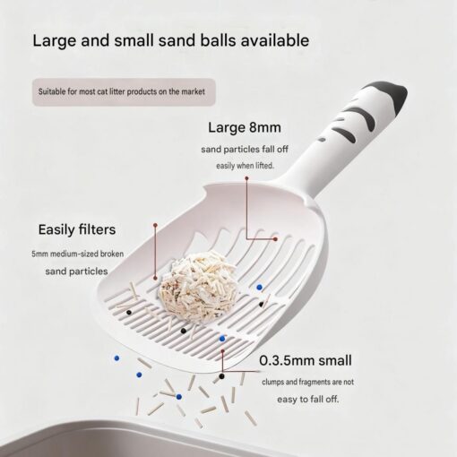 Elosung Portable Cat Litter Box with Waterproof Liner – image 12