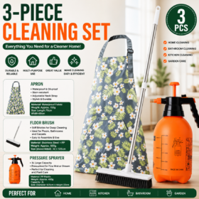 Elosung Cleaning Tools Bundle with 3L Sprayer – image 1