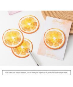 Elosung Fruit Stationery Set with Plush A5 Notebook - Image 8