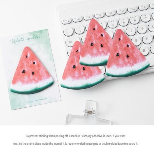 Elosung Fruit Stationery Set with Plush A5 Notebook – image 9